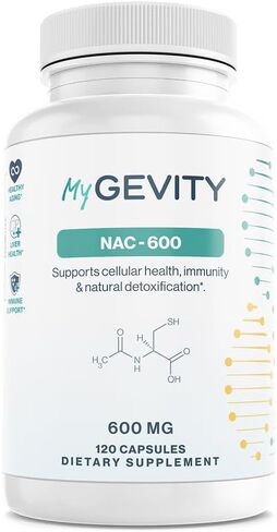 NAC 600mg – Zero fillers, Potency Verified, Physician Formulated N-Acetyl Cysteine – Vegan, No Seed Oils, Non-GMO, cGMP Made in USA – 120 Capsules in Saudi Arabia
