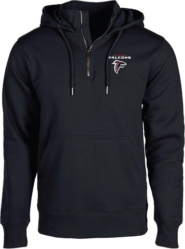 Dunbrooke Unisex Black Miami Dolphins Defender Quarter-Zip Hoodie in Saudi Arabia
