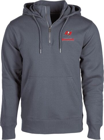 Dunbrooke Unisex Black Miami Dolphins Defender Quarter-Zip Hoodie in Saudi Arabia