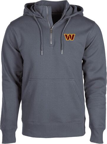 Dunbrooke Unisex Black Miami Dolphins Defender Quarter-Zip Hoodie in Saudi Arabia