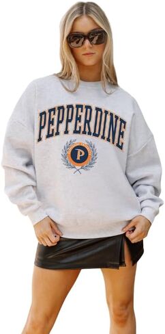 NCAA Women’s Crewneck Sweatshirt – Relaxed Fit College Pullover, Casual Game Day Top in Saudi Arabia