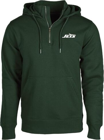 Dunbrooke Unisex Black Miami Dolphins Defender Quarter-Zip Hoodie in Saudi Arabia