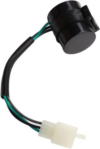 التتابع الأسود 3 دبابيس جولة بدوره إشارة مرحل ومضي الوامض ل GY6 50-250cc الدراجات النارية سكوتر الدراجة ATV بدوره إشارة المتعري in Saudi Arabia