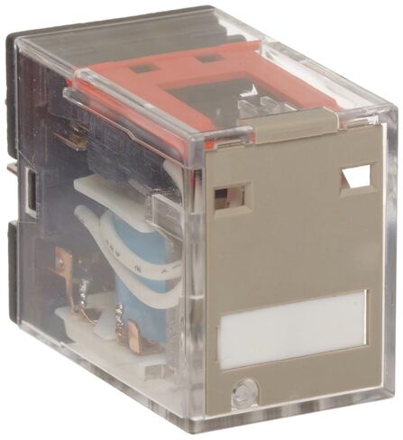Omron MY4 AC12 (S) مرحل للأغراض العامة، قطبية الملف القياسية، النوع القياسي، مقبس التوصيل/محطات اللحام، اتصالات رباعية القطب مزدوجة الرمي، 106.5 مللي أمبير عند 50 هرتز و91 مللي أمبير عند تيار الحمل المقدر 60 هرتز، جهد الحمل المقدر 12 فولت تيار متردد in Saudi Arabia