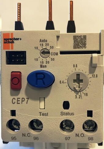 Sprecher + Schuh CEP7-1EFDB مرحل الحالة الصلبة الزائد، 3.2-16A in Kuwait
