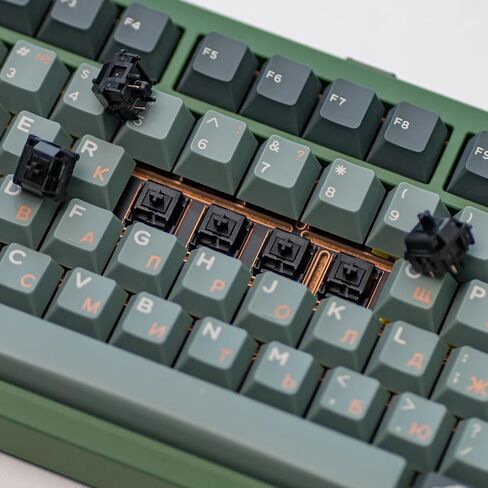 MELETRIX WS Arowana Black Mechanical Keyboard Switches, 35Pcs HMX Linear Switches Pre Lubed 5 Pins 57gf Key Switch for Mechanical Gaming Keyboard (Black) in Saudi Arabia