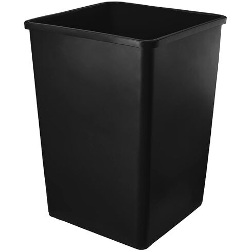 PRO&Family Commercial Trash Can - Large Square Can with Lid (50 Gallons, Blue) in Kuwait
