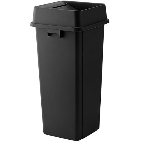 PRO&Family Commercial Trash Can - Large Square Can with Lid (50 Gallons, Blue) in Kuwait