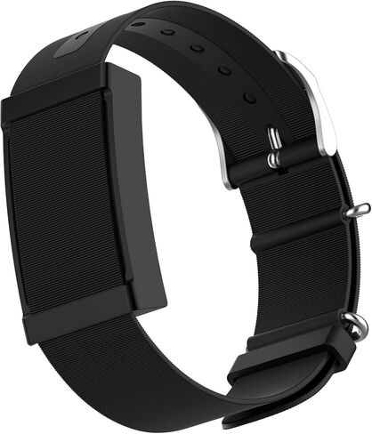 حزام سيليكون مع إطار غطاء واقي لحزام Amazfit Helio | سوار معصم بديل من قطعة واحدة | حزام رياضي مرن مقاوم للماء لجهاز تتبع حزام هيليو in Kuwait