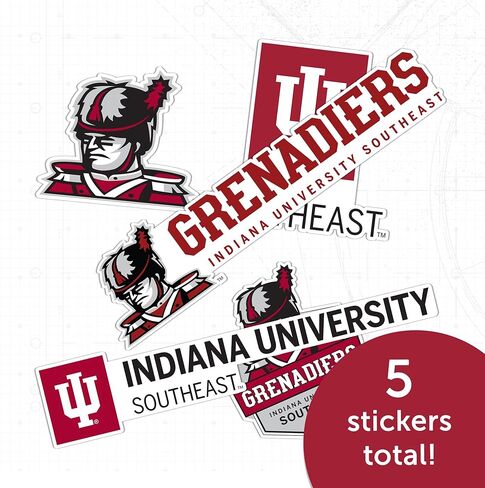 Desert Cactus Indiana University Southeast Sticker Sticker Vinyl Decals Laptop Water Bottle Car Scrapbook T2 (Type 2) in Saudi Arabia