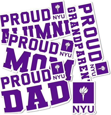 Desert Cactus New York University Sticker NYU Violets Vinyl Decal Laptop Water Bottle Car Scrapbook (Family Full Sheet) in Saudi Arabia