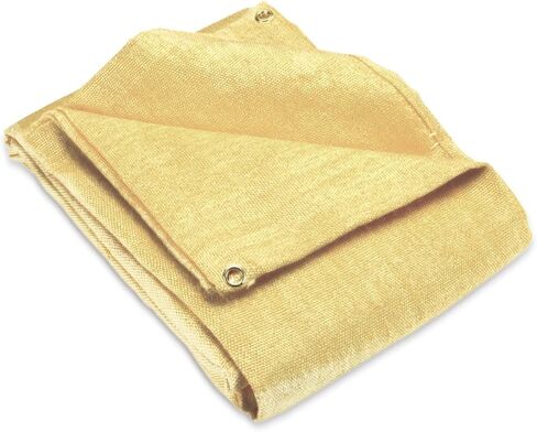 Deke Home - Fireproof Welding Blanket 4x6 ft, Heavy-Duty Fiberglass Fire Shield for Welding, Heat Resistant 1,000°F, Fire Retardant, Fireproof Insulation Blankets for Home, Kitchen & Industrial Use in Kuwait