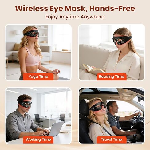 العلاج بالضوء الأحمر للعيون، العلاج بالضوء الأحمر بالأشعة تحت الحمراء لحقيبة العين، عدم تسرب الضوء 630 نانومتر الضوء الأحمر و850 نانومتر جهاز العلاج بالضوء الأحمر بالأشعة تحت الحمراء للتجاعيد، قناع العين بالضوء الأحمر مع جهاز تحكم عن بعد قابل لإعادة الشحن in Kuwait