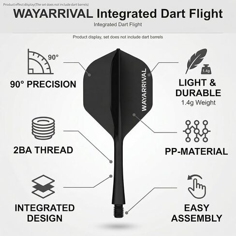 رحلات رمي ​​السهام المتكاملة من WayArrival، رحلات رمي ​​السهام الكل في واحد والسيقان للاستخدام غير القابل للكسر، 2BA عالمي مناسب للإعداد الفوري، رحلات رمي ​​السهام المتكاملة من مادة البولي بروبيلين وأعمدة لتحقيق الاستقرار in Saudi Arabia