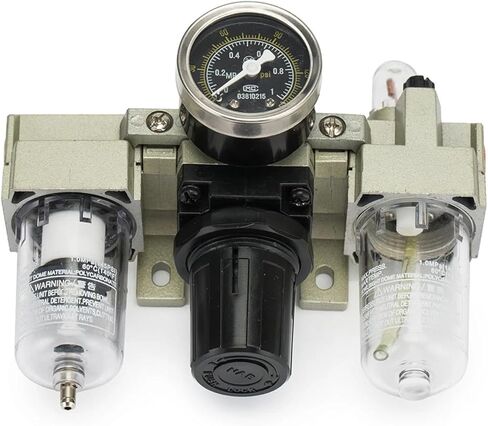AC2000-02 1/4" AC Filter Pressure Regulator Lubricator Combination Air Treatment in Saudi Arabia