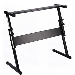 Z-shaped Electronic Keyboard Stand, Adjustable Height and Width, Stable Support for 61/88-key Keyboards|Ideal for Home Practice, Stage Performances, and Studio Recording, Compatible with Most Digital Pianos and Synthesizers in Kuwait