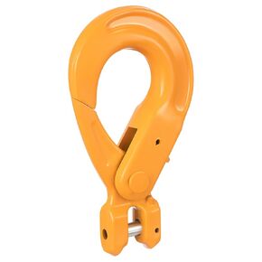 Otoolling 2 حزمة الصف 80 قطرة الذاتي قفل هوك 3/8 بوصة الصلب Clevis قوة القفل الذاتي 7100 رطل لسلاسل السلامة النقل سلسلة الموثق سلسلة السلامة Clevis الذاتي قفل السنانير رفع in Kuwait