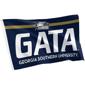 Desert Cactus Georgia Southern University GSU Flag - 3 x 5 Feet Eagles Banner, Indoor/Outdoor Durable Fabric, 100% Polyester Design (Style D) in Kuwait