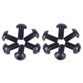 12Pcs Titanium Bolts T25 Torx M5x10mm Bicycle Disc Brake Rotor Screws (Purple) in Kuwait