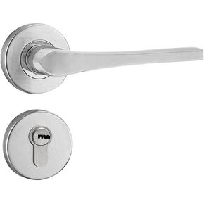 304 الفولاذ المقاوم للصدأ سبليت قفل HC3016 مقبض قفل غطاء دائري قفل الباب الداخلي قفل باب المكتب in Kuwait