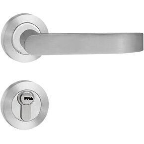 304 الفولاذ المقاوم للصدأ سبليت قفل HC3004 مقبض قفل غطاء مربع غطاء دائري قفل الباب الداخلي قفل باب المكتب (غطاء دائري 70 قفل الأساسية) in Kuwait