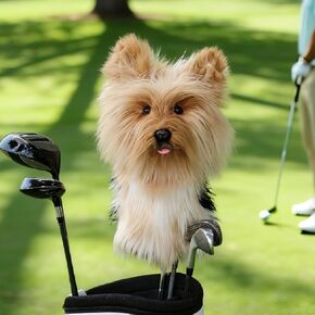 Yorkshire Terrier Golf Club Covers - Custom, Protective & Charming for Your Golf Gear in Saudi Arabia
