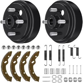 30-Tooth Golf Cart Brake Hub Repair Kit for 4 Cycle Gas EZGO TXT 1997-2008, Medalist 1997-1999, Include Brake Drum, Brake Shoes, Spring Kits, OEM# 21807G1, 70794G01, 27944G01 (NOT Fit Electric Model) in Saudi Arabia
