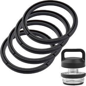 Silicone Gaskets Compatible with Yeti Chug Cap, Rubber Seal Replacement for Yeti Rambler Twist Chug Lid-BPA-Free O-Ring for a Lasting Watertight Seal, 4 Pack in Saudi Arabia