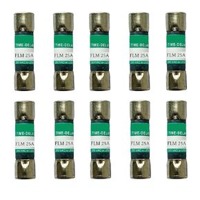 10 عبوات جديدة FLM-25 FLM 25A 250Vac صمام تأخير الوقت، FLM-25A صمامات خرطوشة الحد الحالية in Kuwait