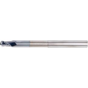 WIDIA Hanita 4AN113005 4AN1 HP Aluminum End Mill, Ball Nose, 0.625" LOC, 0.5" Cutting Dia, Carbide, Uncoated, RH Cut, 0.5" Shank Dia, 2-Flute in Kuwait