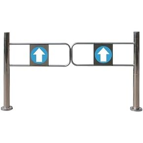 Automatic Swing Gate - Secure One-Way Door for Enhanced Security, Push-in Design, Ideal for Stores, Libraries & High Traffic Areas - Reliable Entrance/Exit Solution in Kuwait