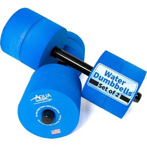 Water Dumbbells - Made in The USA - Great Water Weights for Fitness, Strength, and Aerobics - Set of 2 in Kuwait