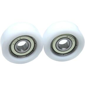 5 Pieces 8x30x11 POM Coated Roller with 608 Bearing BS60830-11 Plastic Bearing 8 * 30 * 11 Drawer Guide Pulley in Kuwait