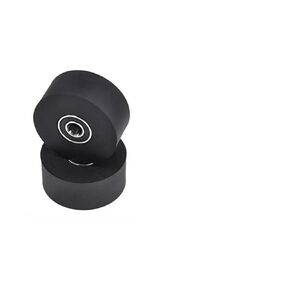 1 قطعة 10 مللي متر القطر الداخلي 45 مللي متر القطر البولي يوريثين مصبوب تحمل بكرة PUT680045-20 مزدوجة 6800 تحمل بولي PU المغلفة الأسطوانة 10*45*20(10x40x20 مللي متر) in Kuwait