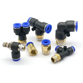 10Pcs PB/PX/SL/PD Series Quick Release Fitting Compressor Accessories Air Pneumatic Fittings(10-01,PX) in Kuwait