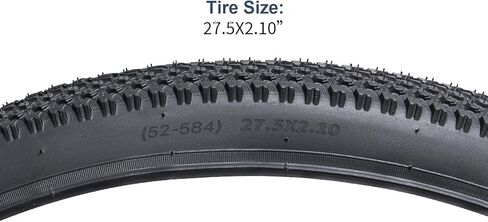 YUNSCM 2-PCS 27.5" Mountain Bike Tires 27.5 x 2.10/52-584 Compatible with 27.5x2.10 Bike Bicycle Tires(Y-1019) in Saudi Arabia
