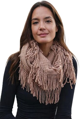 وشاح إنفينيتي نسائي شتوي دافئ من مجموعة TD Collections in Kuwait