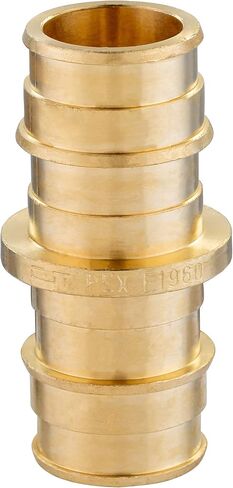 EFIELD 3/4 Inch Pex-A Tubing 100 ft Blue +100 ft Red, Pipe Cutter, 15 PCS 3/4-inch Pex Brass Expansion Fitting (Coupler, Elbow, Tee 5 PCS/each), 50 Pcs 3/4-inch Expansion Rings,(YRB99) in Saudi Arabia