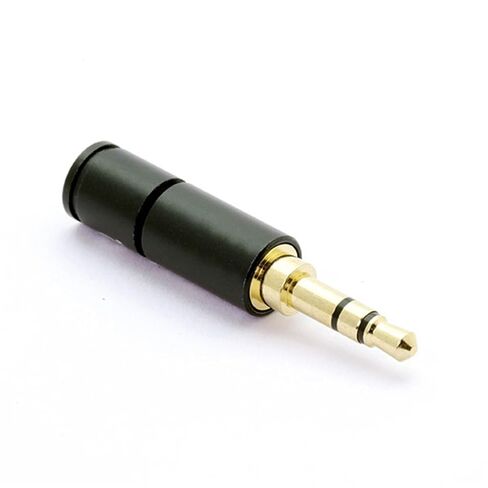 2PCS 3 Poles 3.5mm Stereo Connector with Screw Lock Jack 3.5mm Stereo Male Plug Wire Connector Headphone Jack in Kuwait