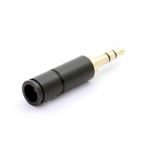 2PCS 3 Poles 3.5mm Stereo Connector with Screw Lock Jack 3.5mm Stereo Male Plug Wire Connector Headphone Jack in Kuwait