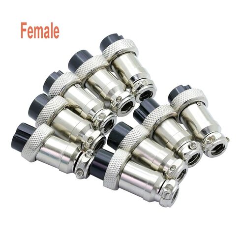 10 قطعة/الوحدة GX16 الطيران التوصيل جاك ذكر/أنثى 2 3 4 5 6 7 8 9 10Pin 16 مللي متر L70-78 لوحة مقابس دائرية XLR سلك موصل (أنثى إدراج ، 4Pin) in Saudi Arabia