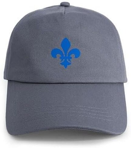 قبعة CafePress Blue Fleur De LYS قبعة بيسبول قابلة للتعديل in Saudi Arabia