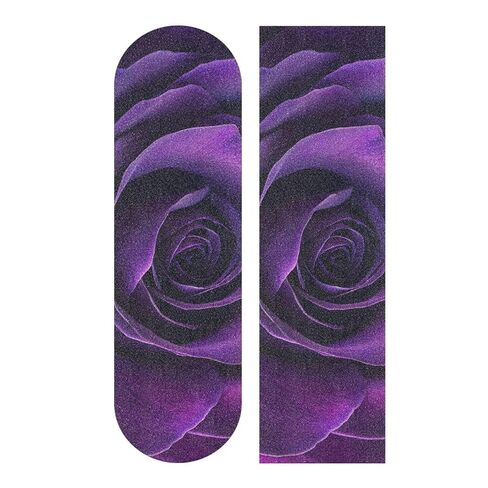 Bolaz Longboard Scooter Skateboard Grip Tape Sheet Deck Design Purple Rose Sandpaper Griptape Non Slip Tape Waterproof 44" x 10" in Saudi Arabia
