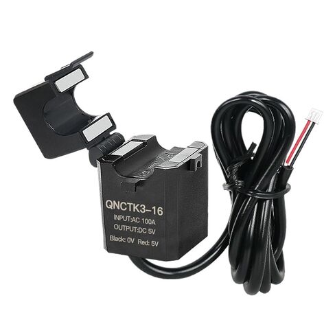 محول التيار المنفصل QNCTK3-16 AC 10A 20A 30A 50A 100A مخرج DC 4V 5V 3.3V محول تيار مقسم بمشبك CT(AC 20A، مخرج DC 5V) in Saudi Arabia