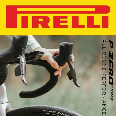 Pirelli P Zero Road Bike Tire 28-622 (700x28c) - Tube Type Bicycle Tire, Durable All-Round Performance, High Grip, Clincher Tire for Road Cycling - EVO Compound, TechBELT Construction w/Keychain in Saudi Arabia
