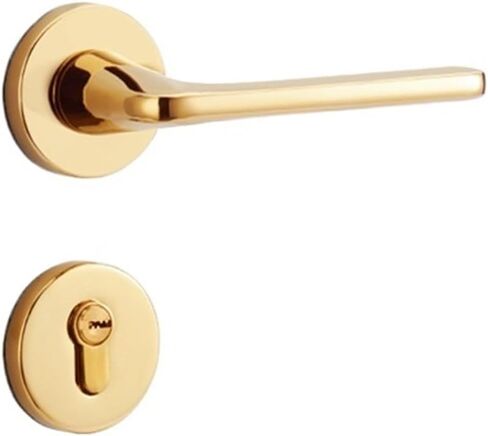 Bedroom Door Lock Split Silent Handle Modern Simple Door Lock zinc Alloy Indoor Door Lock(Yahei Silent Lock) in Kuwait