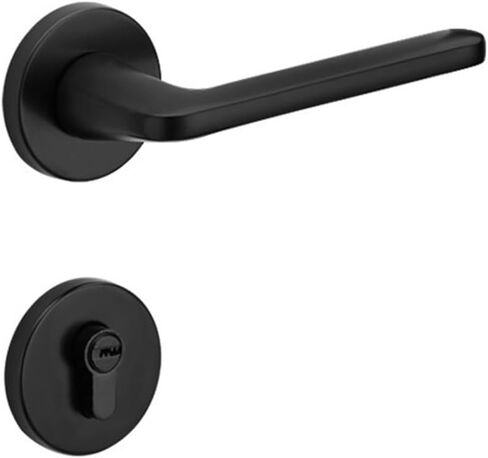 Bedroom Door Lock Split Silent Handle Modern Simple Door Lock zinc Alloy Indoor Door Lock(Yahei Silent Lock) in Kuwait