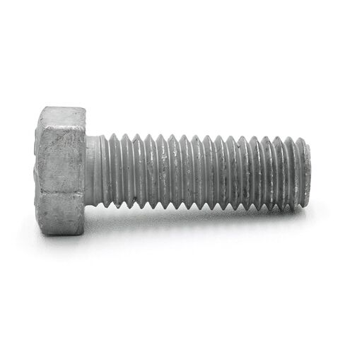 1/4"-20 x 1 (100 Pcs) Hot Dipped Galvanized Hex Bolt Kit W/100 Hex Nuts for Exterior Use Commercial Grade 307A, Full Thread - by Fastener Depot in Saudi Arabia