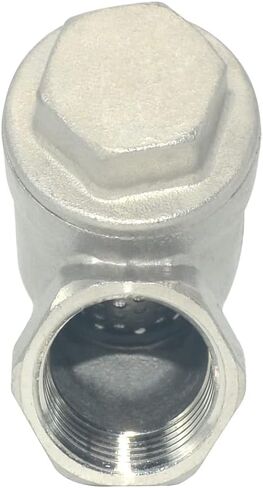 صمام فلتر شبكي مصفاة، صمام فحص أنثى 800WOG Y-Spring NPT، من الفولاذ المقاوم للصدأ SS316 CF8M (1/2 بوصة) in Kuwait