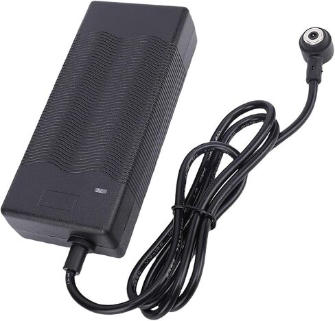 Electric Scooter Charger 2A Output ABS Adapter Smart Regulation Safety Features Portable Design for Commuting Traveling Road Trips in Saudi Arabia